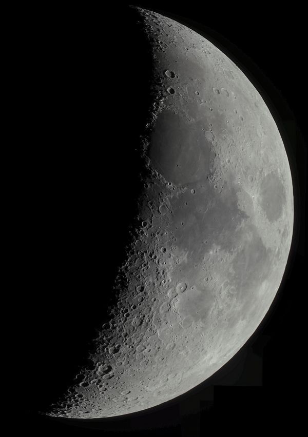 Moon Panorama, March 1, 2020 - Astrophotography