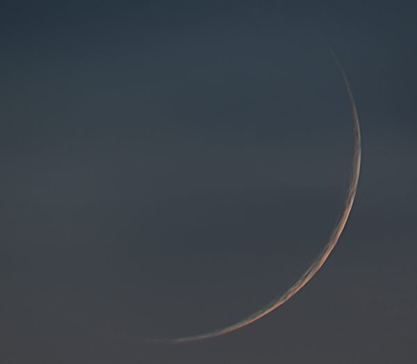 Neomenia: 2.6% (May 19, 2023, 21:50 Moscow Time) - Astrophotography