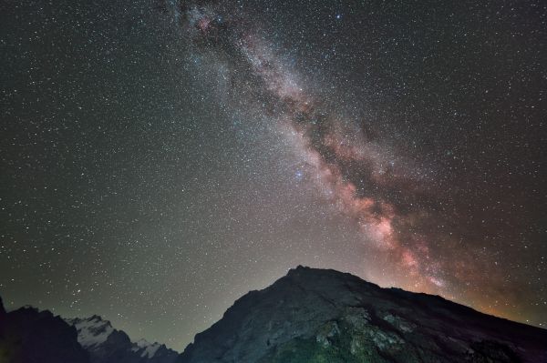 Milky Way at the Bezenghi alpine camp - Astrophotography