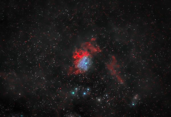 Flaming star nebula - Astrophotography