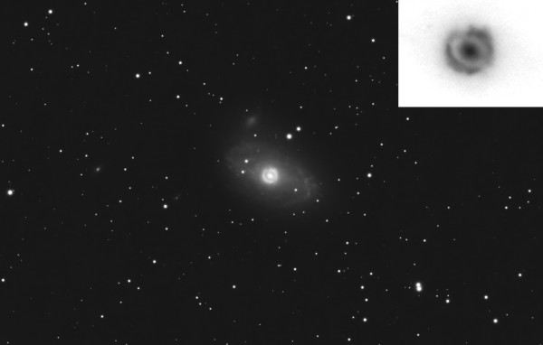 NGC 1343 and its ring. - Astrophotography