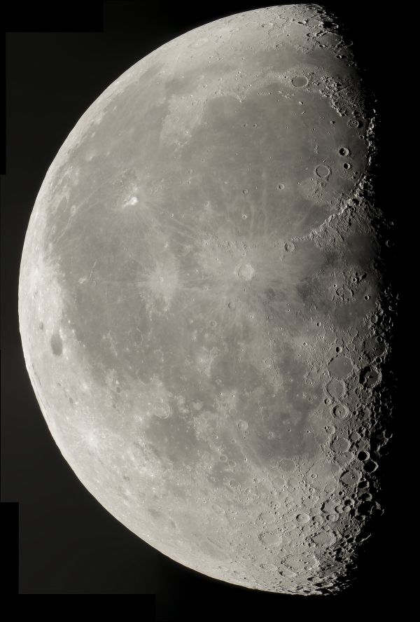 Waning September Moon - Astrophotography