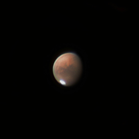 Mars, August 7, 2020, 01:47 Moscow Time - Astrophotography