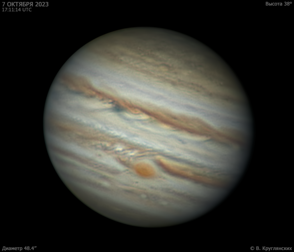 Jupiter October 7, 2023 - Astrophotography
