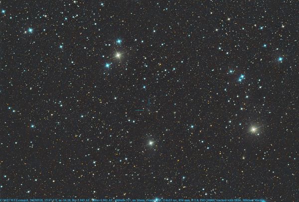 C/2022 W3 Leonard - Astrophotography