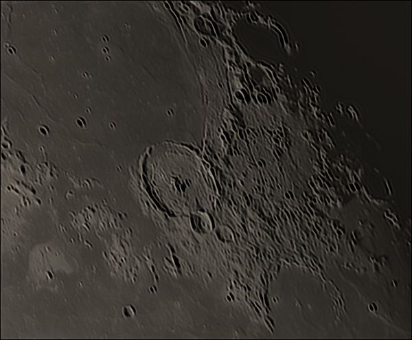 Gassendi Crater - Astrophotography