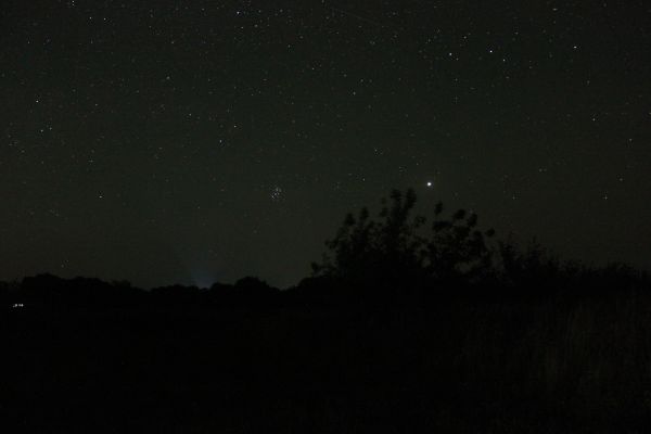 Jupiter and the Pleiades - Astrophotography