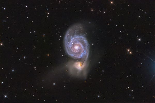 Whirlpool Galaxy (M 51) - Astrophotography