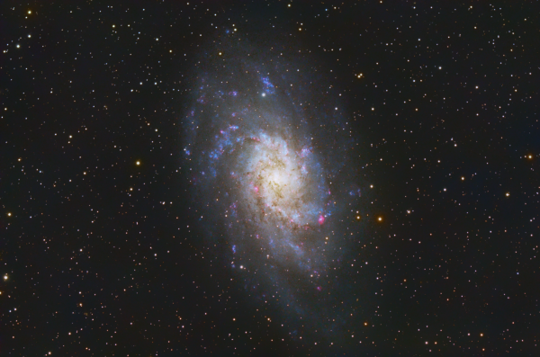 Galaxy M33 (M33 Galaxy)_new processing version - Astrophotography