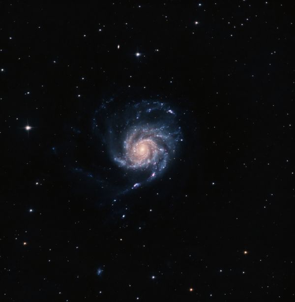 Galaxy M101 Pinwheel - Astrophotography
