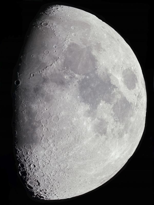 Moon panorama from February 10, 2022. - Astrophotography