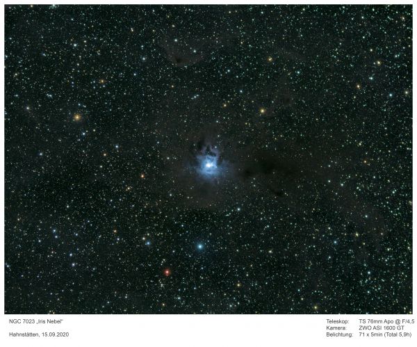 Ngc7023 - Astrophotography