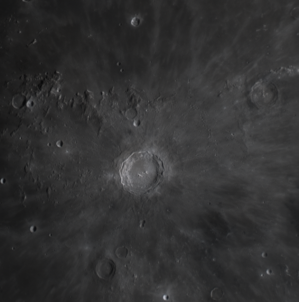 Copernicus Crater and its surroundings - Astrophotography