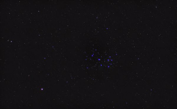 Mars and the Pleiades in March 2019 - Astrophotography