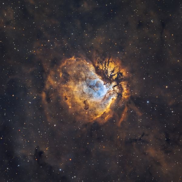 SH2-112, an emission nebula in the constellation Cygnus. - Astrophotography