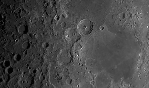 Moon - Theophilus, Cyrillus, Catharina at 20:53 UTC+5 06.03.2025. - Astrophotography