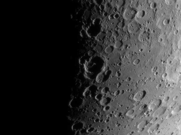 Maurolycus impact crater region - Astrophotography