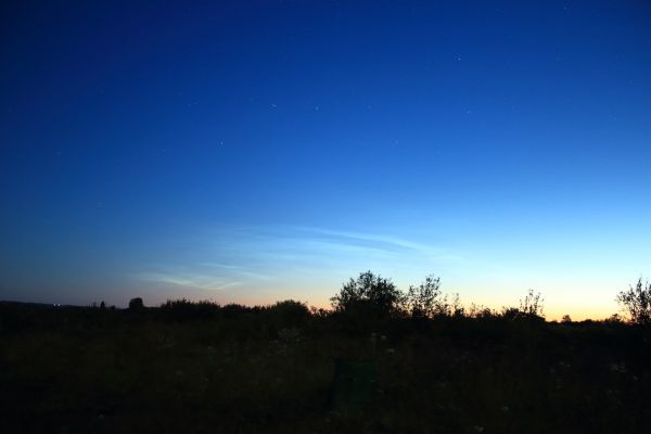 Noctilucent clouds - Astrophotography