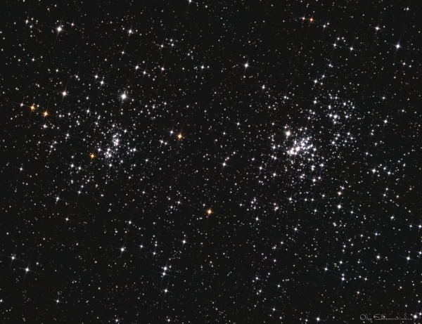 NGC 869 and NGC 884 : Perseus Double Cluster - Astrophotography