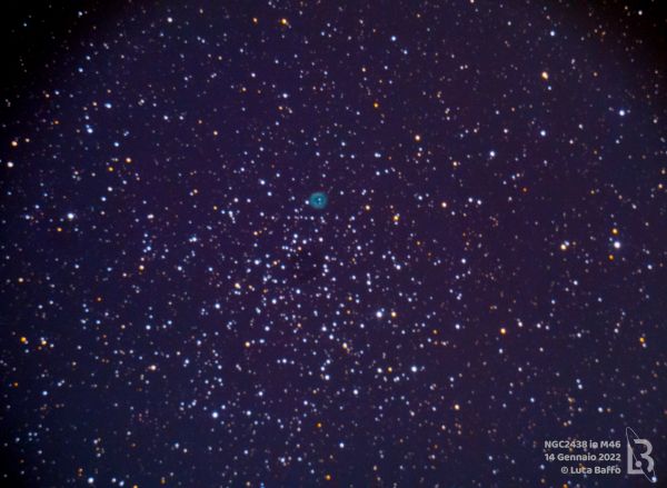 7 - NGC2438 IN M46 - Astrophotography