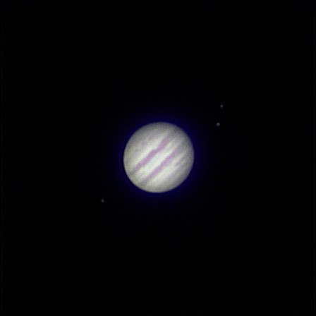 Jupiter - 10ish minutes of rotation - Astrophotography