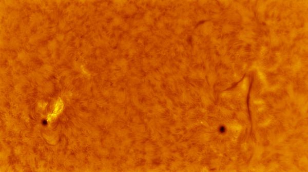 Sun in H-alpha - Astrophotography