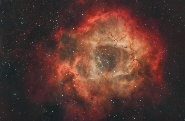 The Rosette Nebula (rgb) - Astrophotography