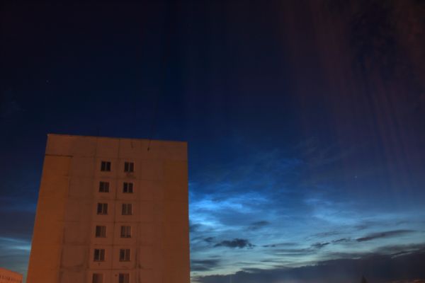 Noctilucent clouds - Astrophotography