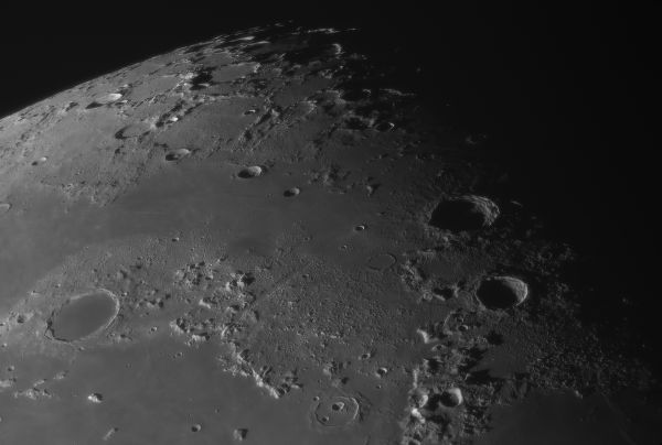 Plato and the Alps, October 16, 2022 - Astrophotography