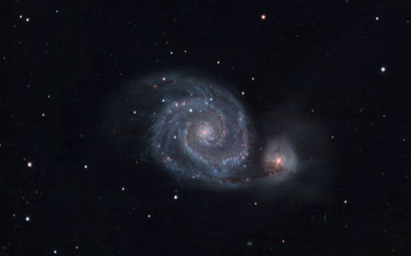 M51 - Whirlpool Galaxy - Astrophotography