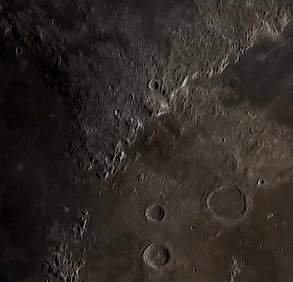 Archimedes Crater, Apennine Mountains - Astrophotography