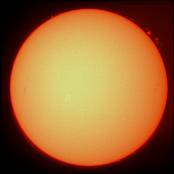 The Sun in H-Alpha, June 1, 2021 - Astrophotography