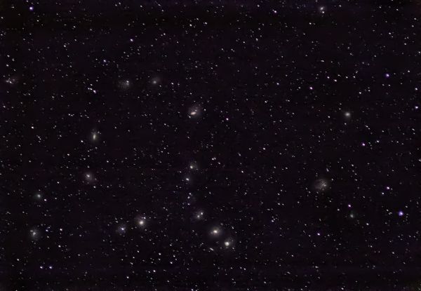 Markarian's Chain - Astrophotography