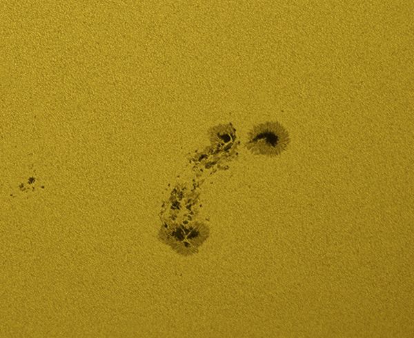 Sunspot group 3712 - Astrophotography