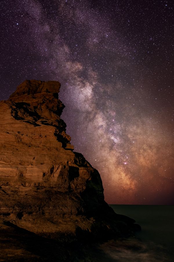 Milky Way on Devil's finger - Astrophotography