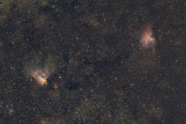 M16-M17 - Astrophotography