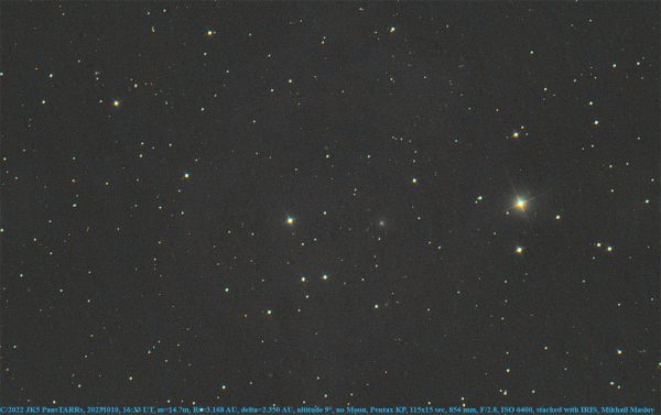 C/2022 JK5 PanSTARRs - Astrophotography
