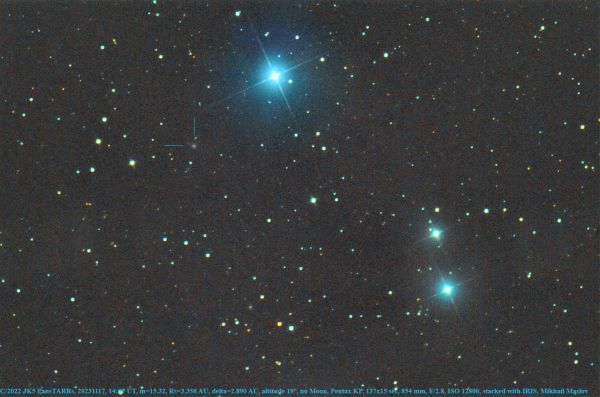 C/2022 JK5 PanSTARRs - Astrophotography