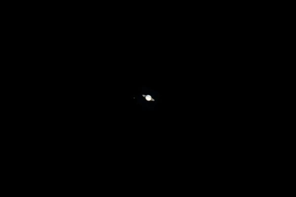 Saturn and Titan - Astrophotography