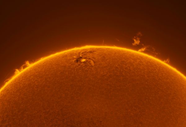 Active Region 3256, March 18, 2023 - Astrophotography