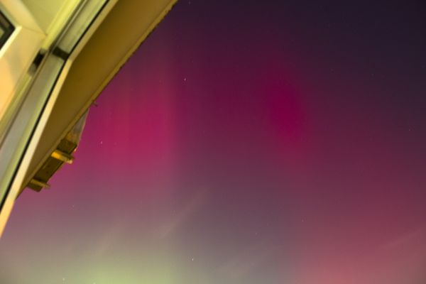 Aurora at 53 degrees latitude - Astrophotography