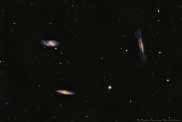 The Leo Triplet - Astrophotography