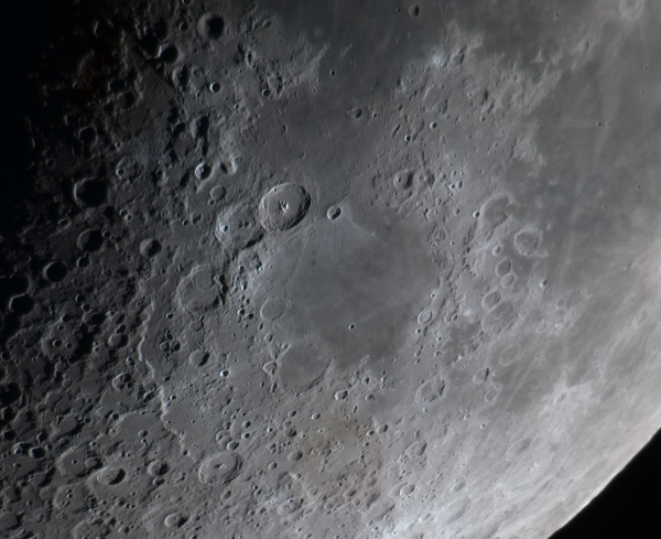 Moon. Sea of Nectar, 18:59 - Astrophotography