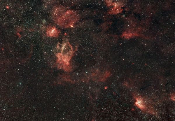 SH2-157, NGC7635, M52, SH2-155, NGC7380 - Astrophotography