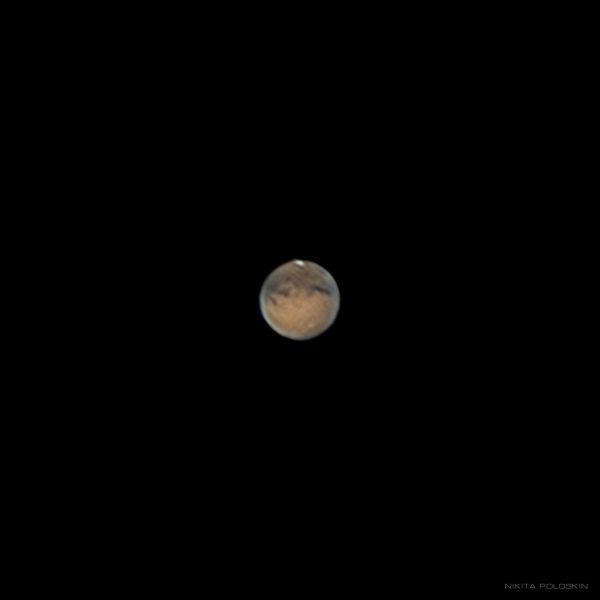 Mars on October 13 - Astrophotography
