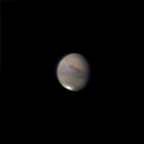 Mars, August 9, 2020 - Astrophotography