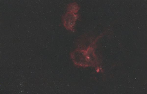 IC1805 and IC 1871. - Astrophotography