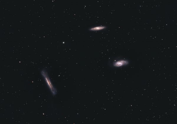 Leo Triplet (M 65, M 66, NGC 3628) - Astrophotography