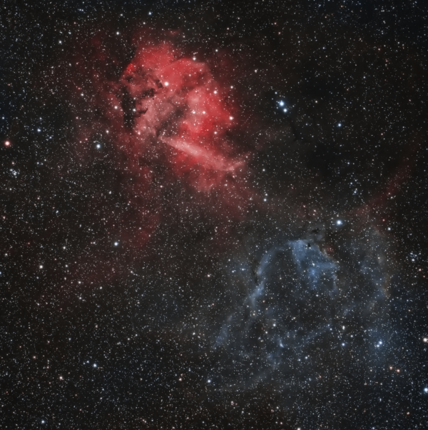 Sh2-132, the Lion Nebula in Cepheus - Astrophotography