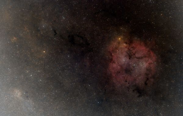 IC1396 and SH 2-132 The Lion Pulls the Elephant by Its Trunk - Astrophotography